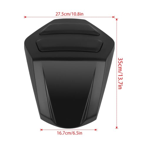Carénage de capot de siège Suzuki GSX 8T fini Matte Black premium - 4