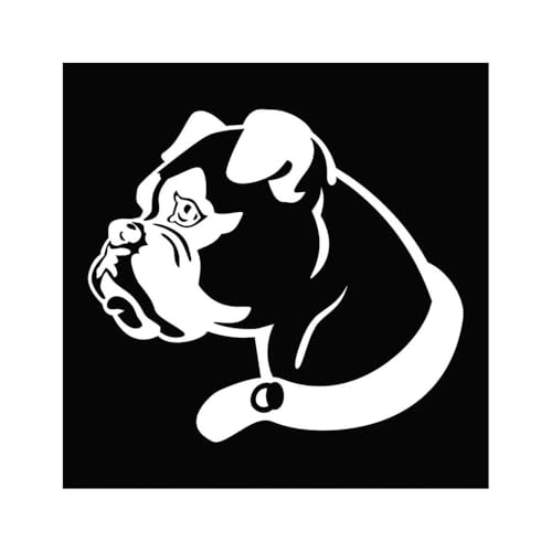 Autocollants de voiture chien boxer pour masquer les rayures de carrosserie moto