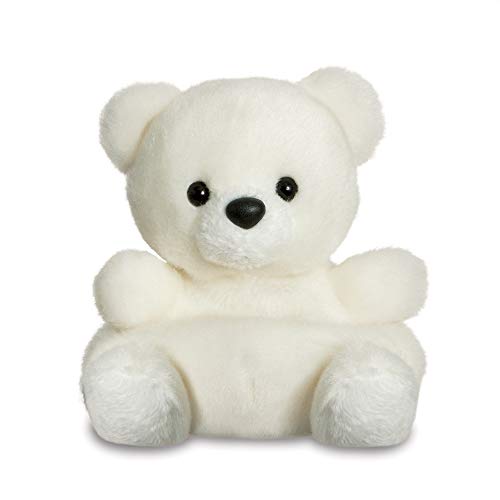 Aurora, 61355, Palm Pals Snowy Ours Polaire, 10 cm, Peluche, Blanc