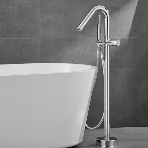 Robinetterie baignoire îlot pour remplacer un vieux robinet et moderniser sa pièce