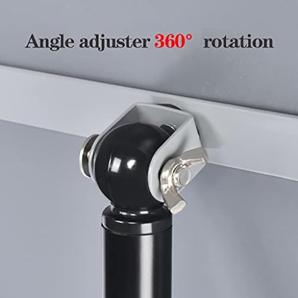 Verstelbare Poster Stand Holder,Advertising Business Menu Sign Holder for Floor Standing,Pedestal Floor Standing Sign Holder,Vertical and Horizontal View Sign Displayed (Color