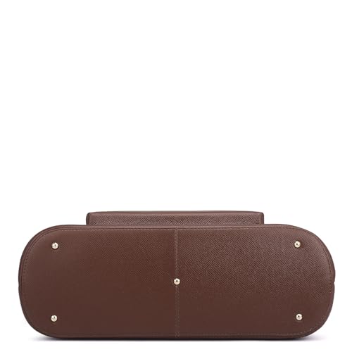 Image of Da Milano Leather Tote Bag for Women (00435B)