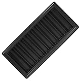BESPORTBLE Poker Chip Aufbewahrungsbox Kunststoff Organizer mit Fächern Stabiles Poker Chip Tablett für Lagerung Platzsparender für Zuhause und Spieltische