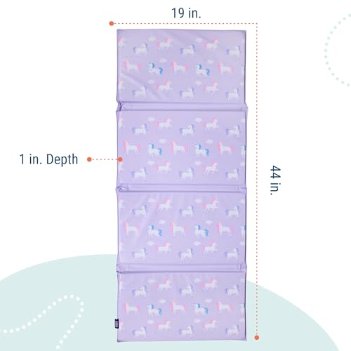 Image of Wildkin Kids Vinyl Nap Mat for Boys - Foldable Toddler Sleep Mat for Daycare, Preschool, Kindergarten & Travel, Durable & Easy to Clean, Ages 3-7, Machine Washable