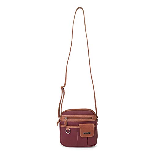 Multisac North South Mini Zip Around Crossbody Bag
