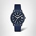 Lacoste 12.12 Move Men's Aluminium Case Quartz Watch with Blue Leather Strap (Model: 2011241)