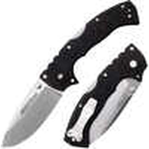 Cold Steel 4-Max Scout Folding Knife with Tri-Ad Lock and G-10 Handle One Size
