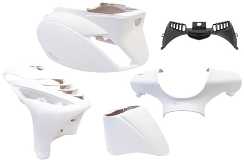 Ensemble de carénage Piaggio Zip 2 SP LC 5 pièces Blanc mat