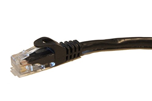 Pack de 3 cables de red Cat6 5 pies color negro miniatura 3