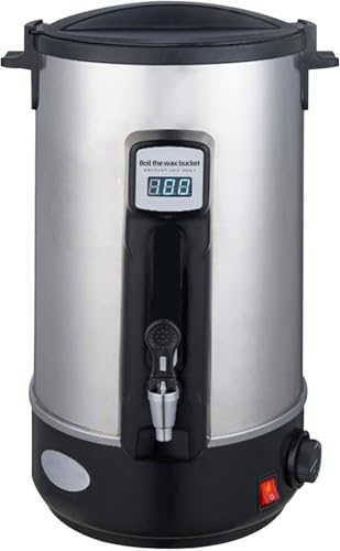 Pot de cire électrique antiadhésif pour la fabrication de bougies de soja et d'abeille