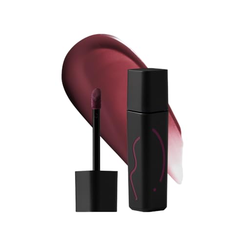 JAVIN DE SEOUL Wink Lip Shade Primer - All Day Top Coat, Smudge-Proof Base, Semi-Matte Long-Lasting Lip Primer (08 Deep Plum)