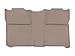 WeatherTech FloorLiner HP Custom Fit Floor Mats for Sierra 2500HD/3500HD, Silverado 1500, Silverado, Silverado 2500HD/3500HD, Sierra, Sierra 1500-2nd Row (450660IM), Tan