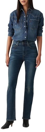 Levi's 725 High Rise Bootcut Vaqueros, Miles Apart, 28W / 34L Mujer