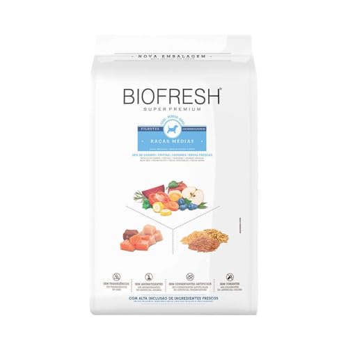 Biofresh Ração Cães Filhotes Raças Médias 10 1Kg