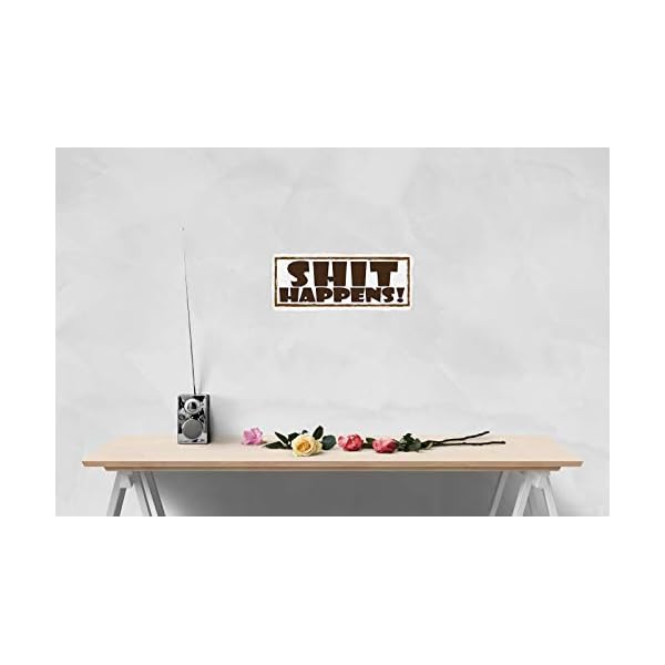 Blechschild 27x10cm gewÃ¶lbt Honig aus eigener Imkerei SprÃ¼che Deko Geschenk Schild – Bild 6