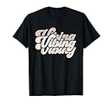 Gráfico de color Sail Vibing Sail Camiseta