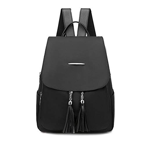 Sac à dos Oxford mode étanche noir et sac à bandoulière antivol NN8987
