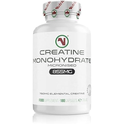 Nutriodol Creatine Monohydrate Capsules for Muscle Recovery Cover