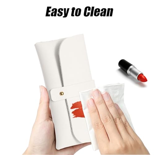 Image of Glasses storage bag Travel sunglasses myopia glasses storage bag Fashion leather storage bag