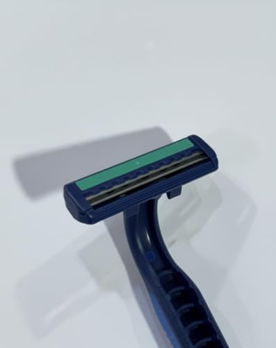 Image of WETELL II Blades Plus Disposable Razors for Men & Women, Aloe Vera Lubricating Strip, Ultra Grip Handle, Mega Pack 5+3 Free (8 Razors), Twin Blade Shaver (WT2889)