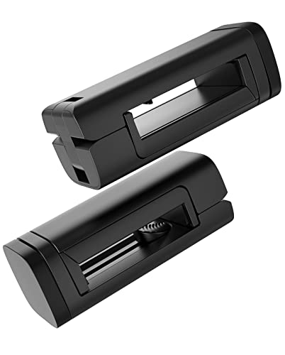 2 Pack Airplane Travel Essentials Phone Holder, Universal Handsfree Phone Mount for Flying with 360 Degree Rotation, Travel Accessory for Airplane, MiiKARE Travel Must Haves Phone Stand for Desk, Tray