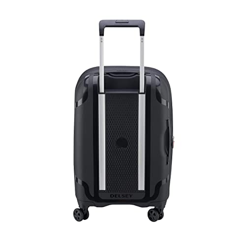 DELSEY PARIS Clavel Hardside Expandable Luggage with Spinner Wheels, Black, Carry-On 19 Inch4