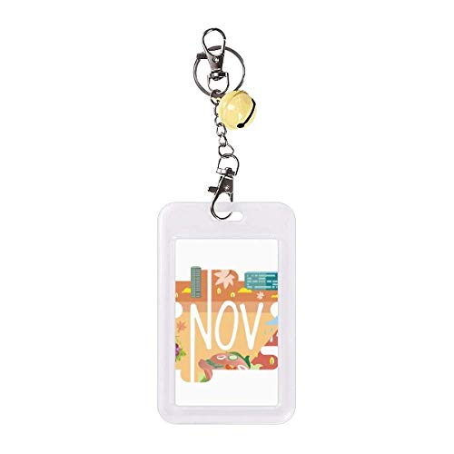 Insigne de protection carte crédit finition soignée cloche jaune novembre