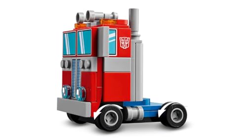 Image of LEGO Transformers Brickheadz Optimus Prime Robot & Vehicle - 40803
