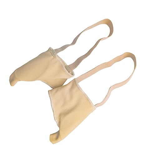 Didiseaon 1Pair Toe Separators for Overlapping Toes Soft Gel Pinky Toe Protectors for Relief and Comfort for Bunion and Foot Care for Daily Use