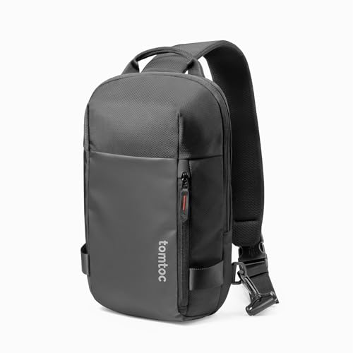tomtoc Compact EDC Sling Bag, Sac à Bandoulière Minimaliste Crossbody pour Nintendo Switch OLED, 2024 11