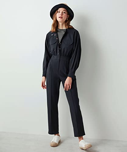 Overol para mujer IPEKYOL mono largo casual cómodo de vestir 6