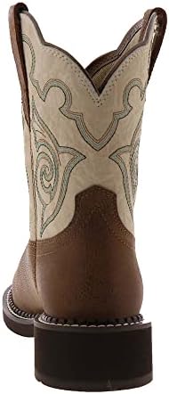 Ariat Womens Fatbaby Heritage Tess Western Boot Tortuga/Crema 6 | Image 5