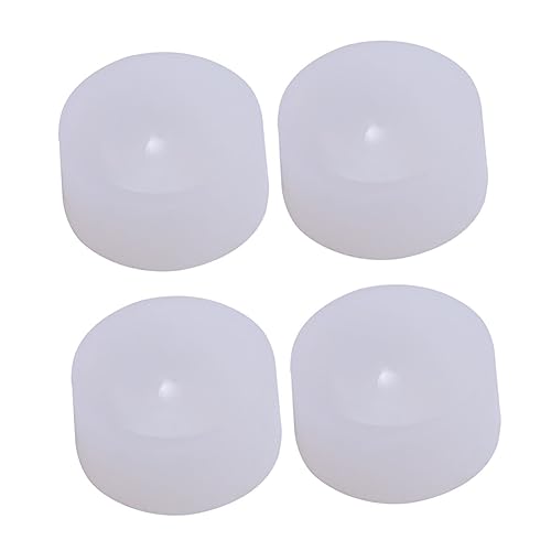 NUOBESTY 4piezas Molde De Silicona Flexible Moldes Para Pasteles Chocolates Adornos Horno Microondas