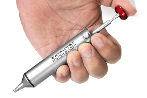 Vampliers VT-001-SS Solder Sucker Heavy Duty Desoldering Pump. Made In Japan. thumb #5