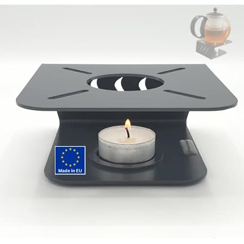 Stammzeit® Stövchen für Teekanne | Massiver Teewärmer aus Metall Cover