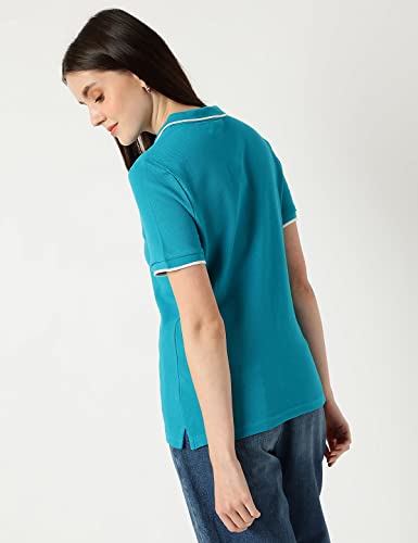 Image of Marks & Spencer Women's Cotton Striped Regular Fit T-Shirt