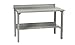 Little Giant WA-2872 Steel Welded Adjustable Stationary Workbench with Backstops, 3000 lbs Capacity, 72" Width x 28" Depth