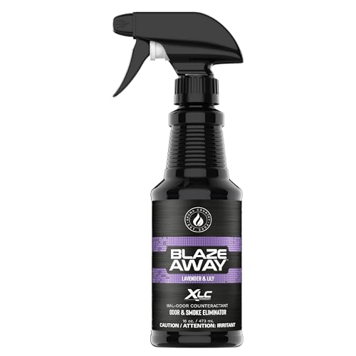 Blaze Away Commercial Air Freshener & Odor Eliminator for Strong Odor - Industrial-Grade Room Spray & Room Deodorizer for Home, Car, Smoke & Pet Odors - Long-Lasting Odor Absorber, Room Fresheners