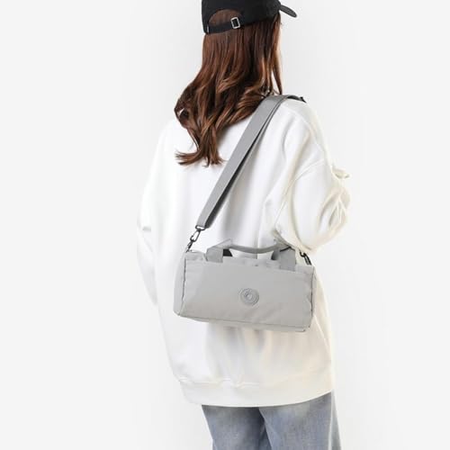 Women's mini gym bag with multiple pockets, waterproof and lightweight, suitable for commuting and travel (A-1)4