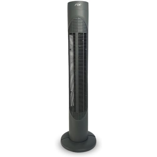 Ventilador de Torre Silencioso com 3 Níveis de Velocidade, Baixo Ruído, Design Moderno e Compacto -