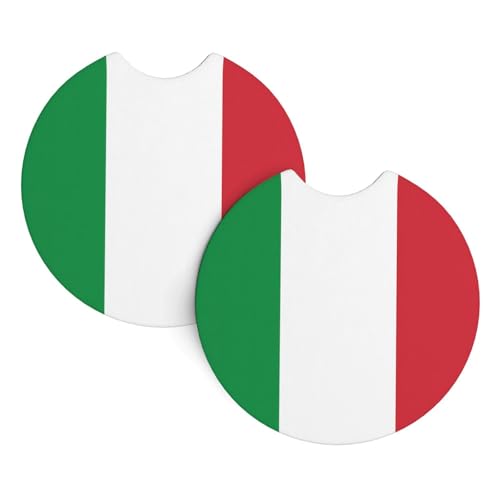 Tapetes portavasos interiores para carro en neopreno 2-pack miniatura 1