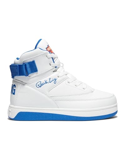 Ewing Patrick Athletics Kids Grade-School 33 HI Rebound White/Blue/Orange 3RBE001-132
