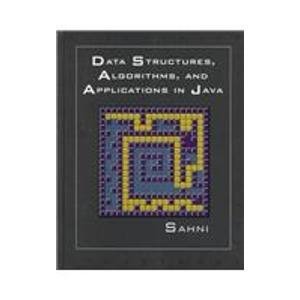 Data Structures, Algorithms and Applications in Java : Sahni, Sartaj ...