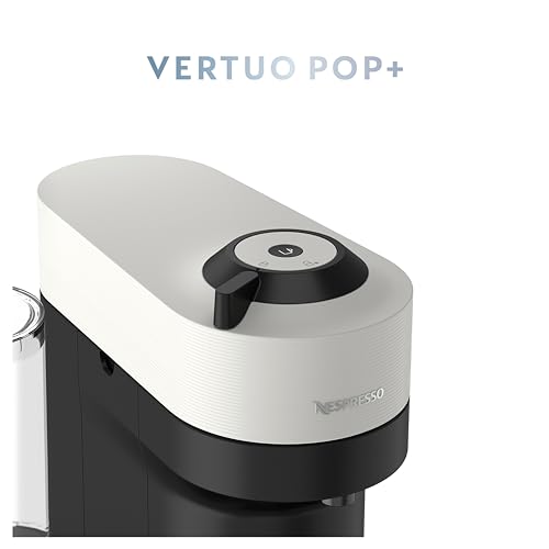 Nespresso Vertuo Pop+ Coffee and Espresso Maker by Breville, Coconut White
