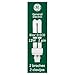 GE 97589 Series Biax Ecolux Compact Fluorescent Lamp, 13 Watt, 198 Volt, T4, 2-Pin (Gx23-2), 82 CRI, Cool White