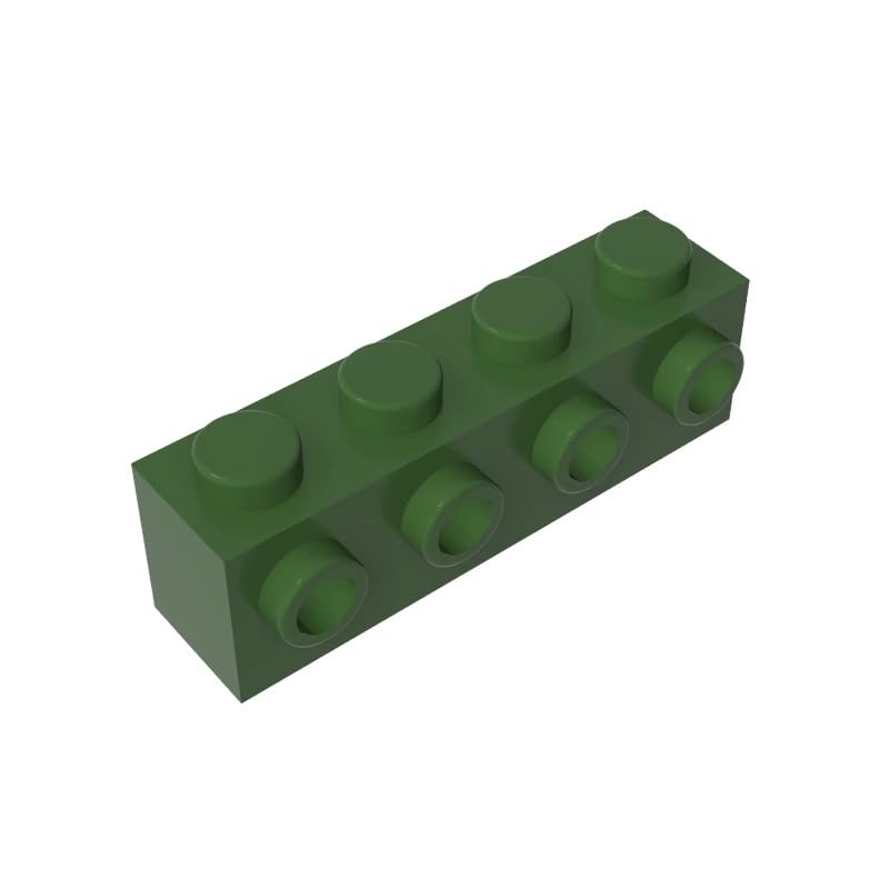 GDS-637 30414 Brick Special 1x4 with 4 Studs on One Side, Tarmac, 50 PCS โ image 1