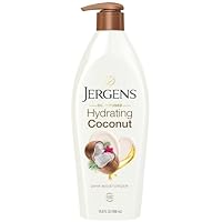 Jergens Hydrating Coconut Moisturizer for Dry Skin, 496 ml, 16.8 oz (21824)