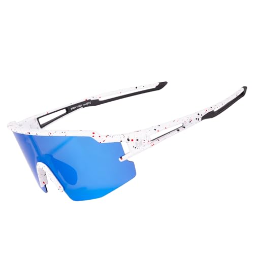 Image of ROCKBROS Polarized Sports Sunglasses Men Women - UV400 Protection Goggle with Myopia Frame for Running Cycling Driving