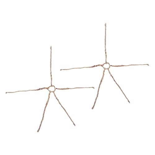 Yardwe 2Pcs Woven Basket Macramé Fruits Hamac Panier Pour Fruits Panier De Fruits En Osier Sacs D'Épicerie Tissés Sacs À Provisions Tissés Tissage Panier Alimentaire Seau De