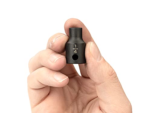 Image of TEKTON 3 /8 Inch Drive x 1 /4 Inch Shallow 6-Point Impact Socket | SID12006